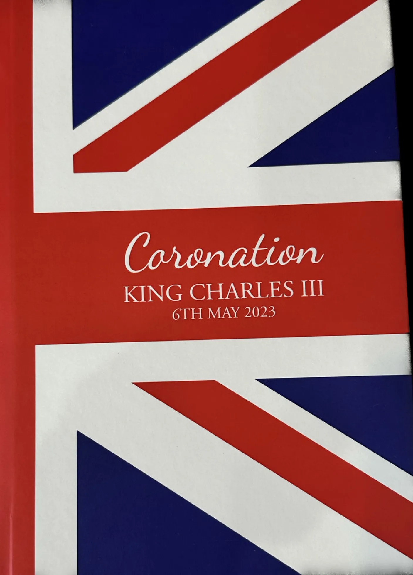 Coronation Union Jack A5 Notebook