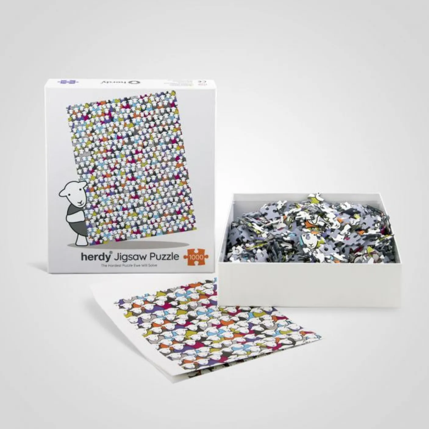 Herdy Flock Jigsaw Puzzle - 1000 Puzzle