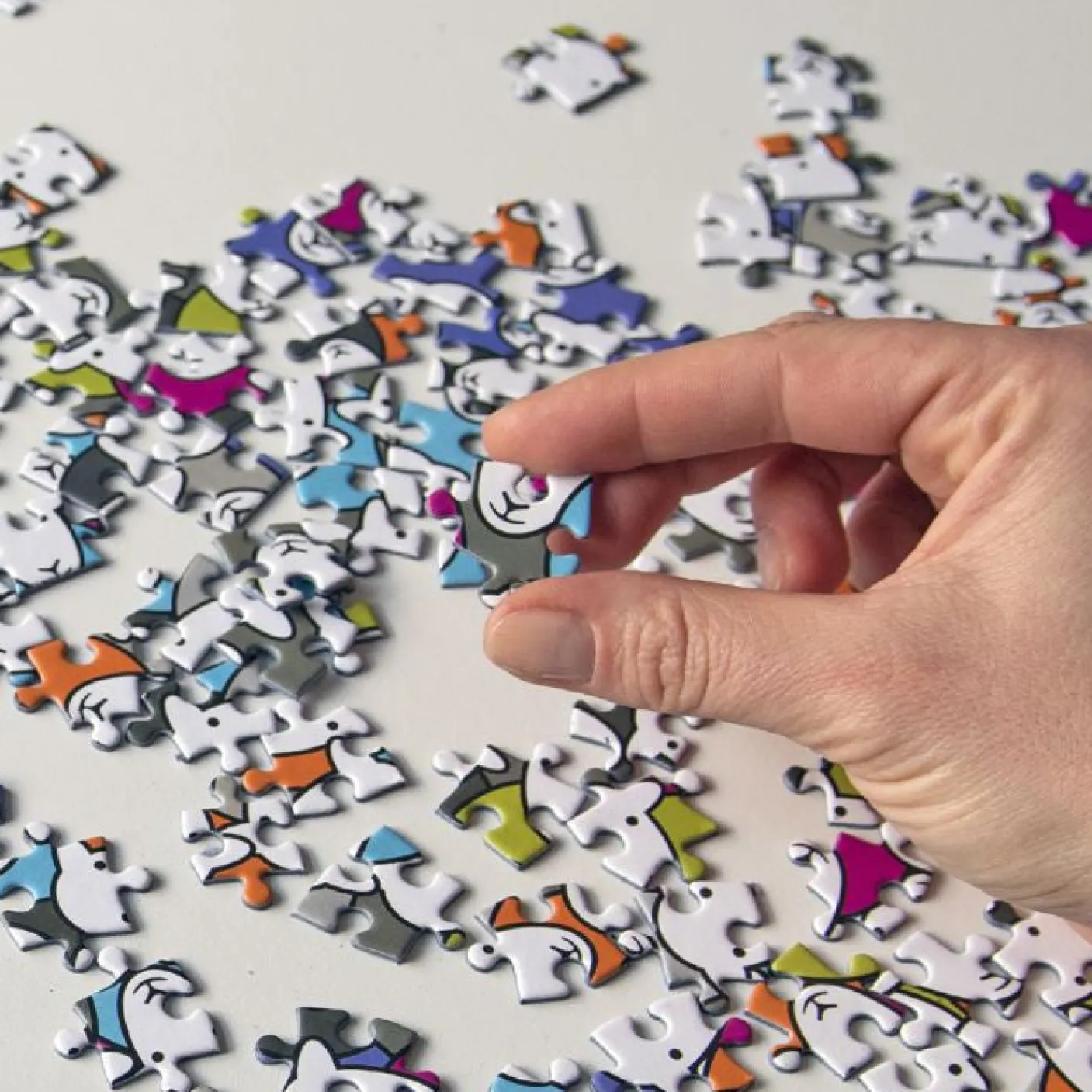 Herdy Flock Jigsaw Puzzle - 1000 Puzzle