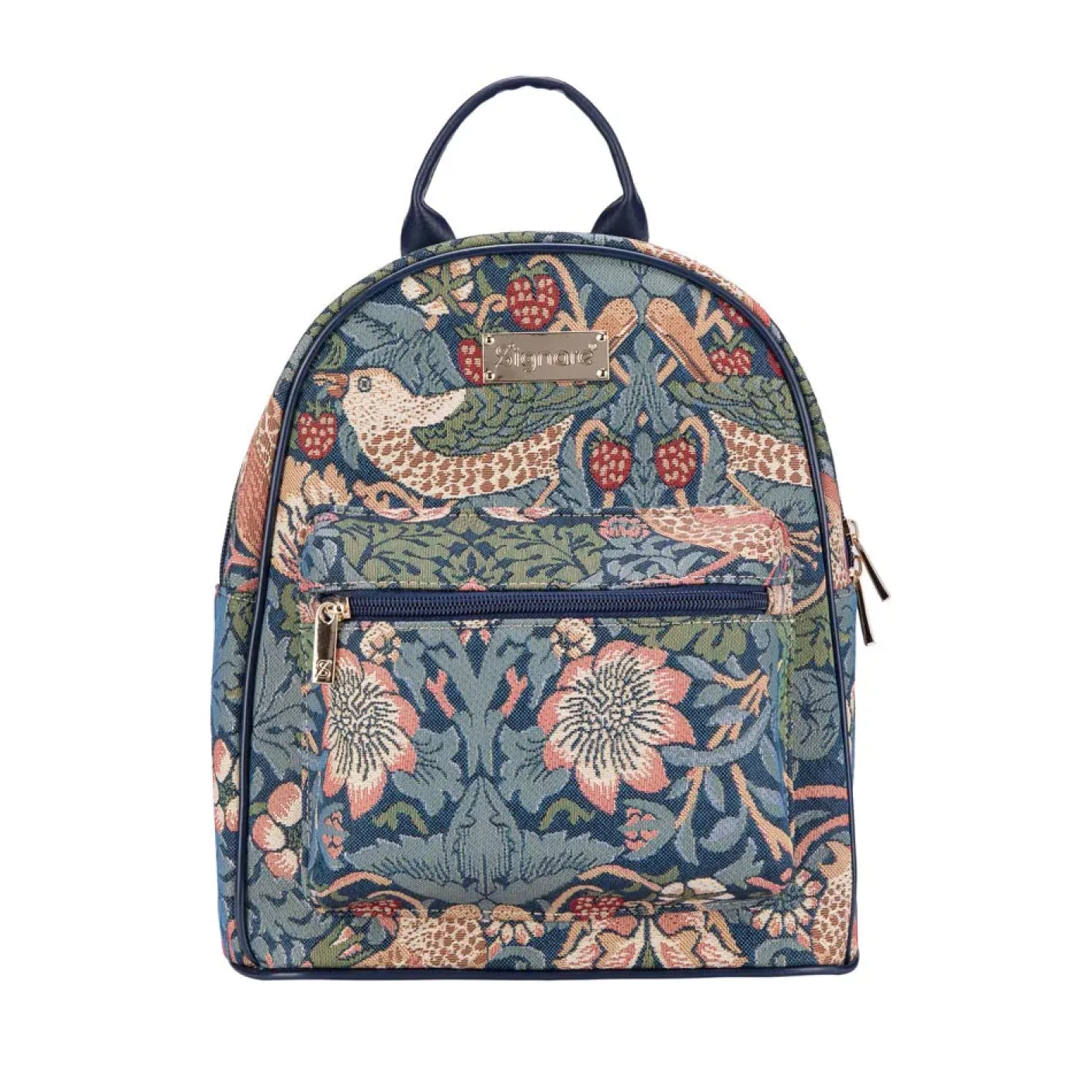 Strawberry Thief Blue Daypack