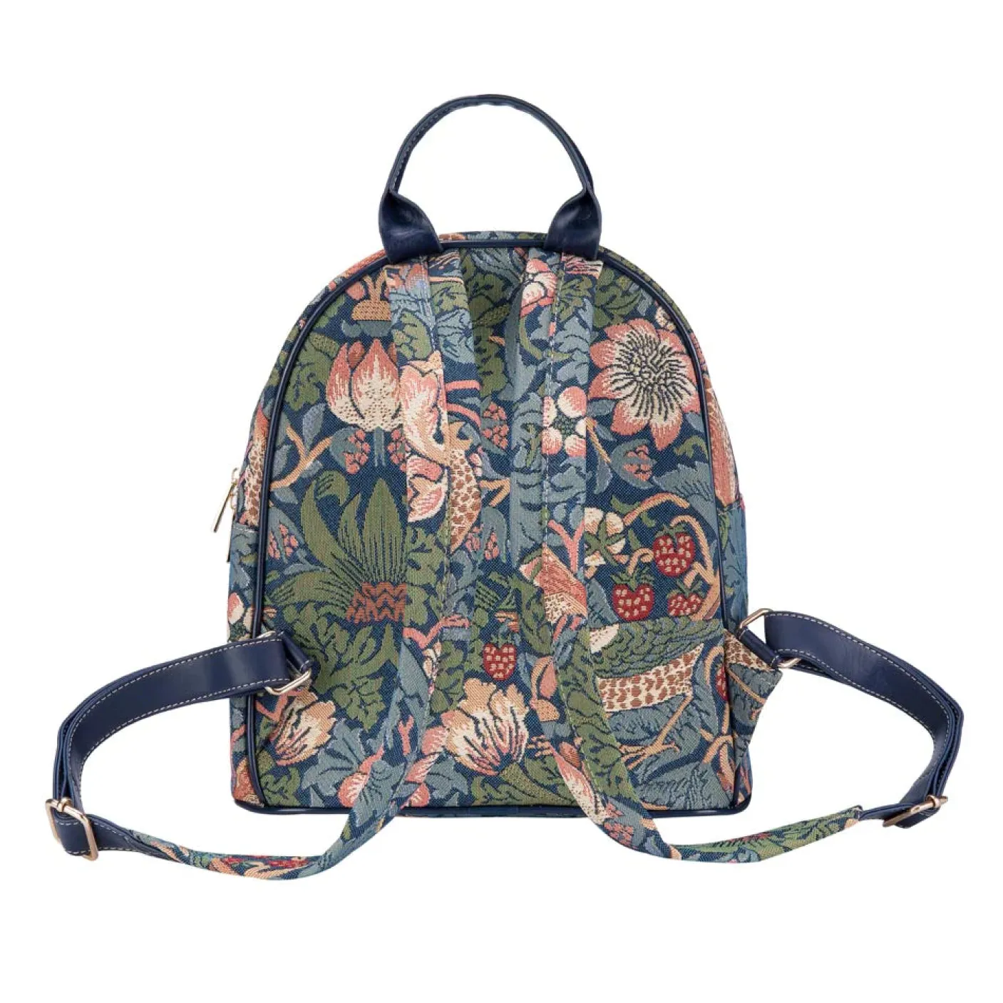 Strawberry Thief Blue Daypack