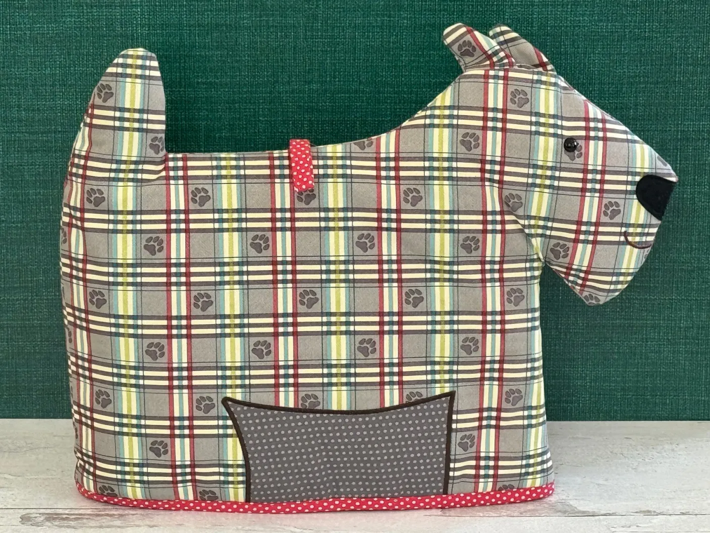 Scottie Dog Shaped Tea Cosy