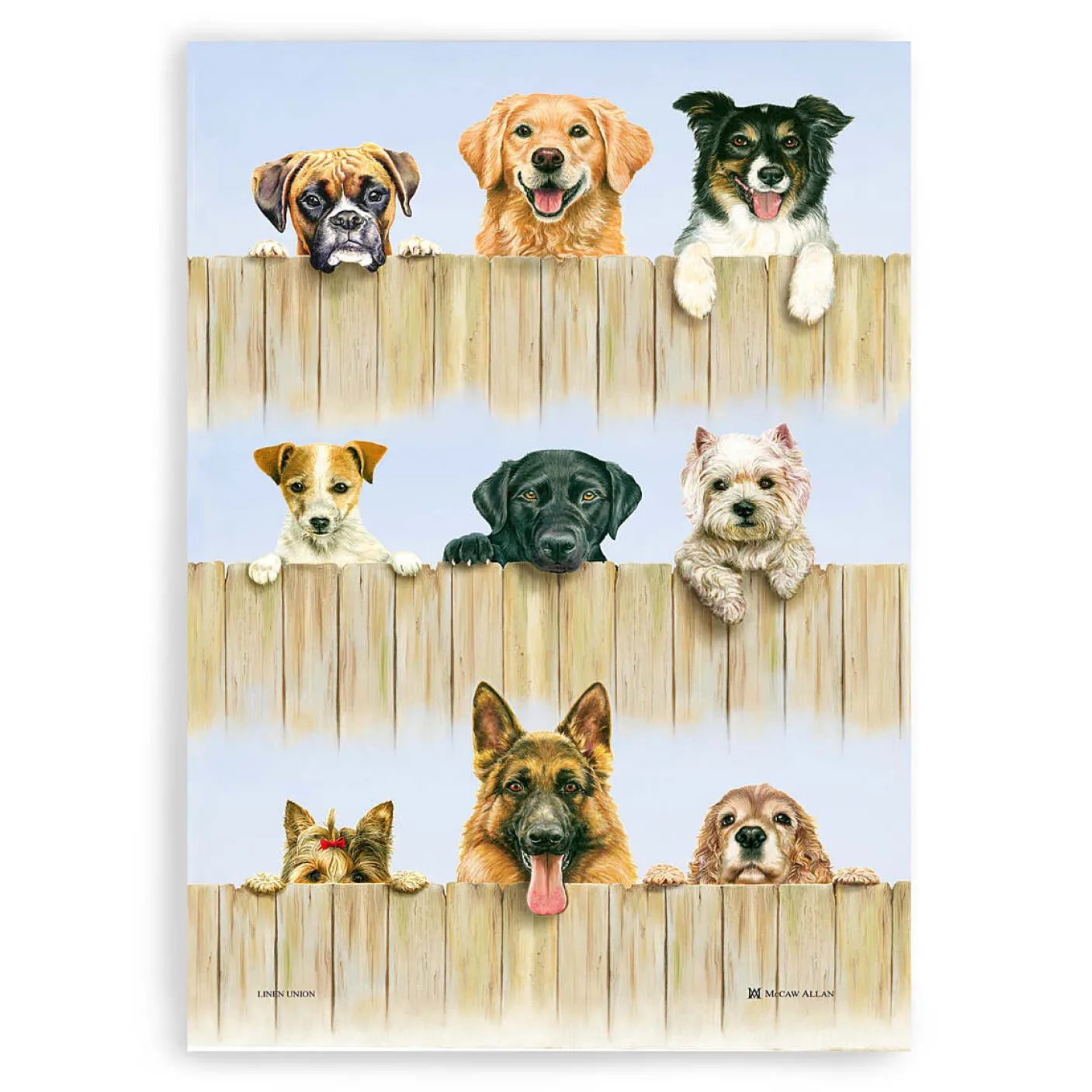 K9 Cotton Tea Towel