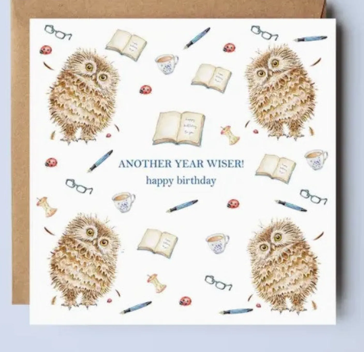 Another Year Wiser Birthday Card