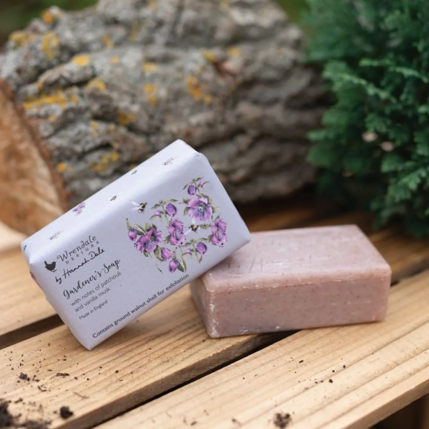 Patchouli and Vanilla Musks Gardener's Soap Bar