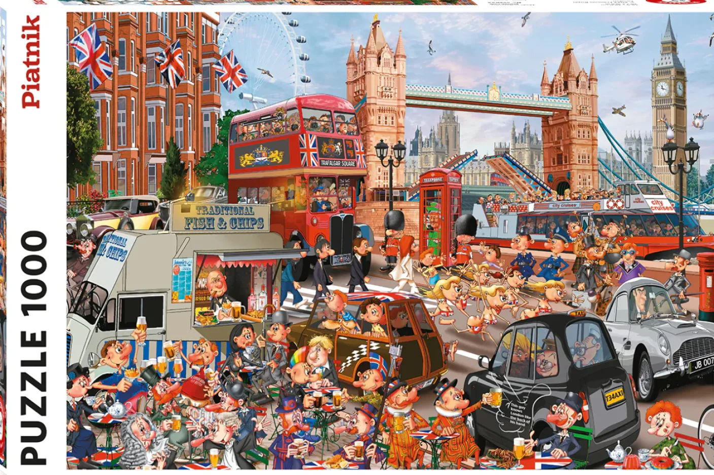 Tower Bridge 1000 Piece Jigsaw Puzzle