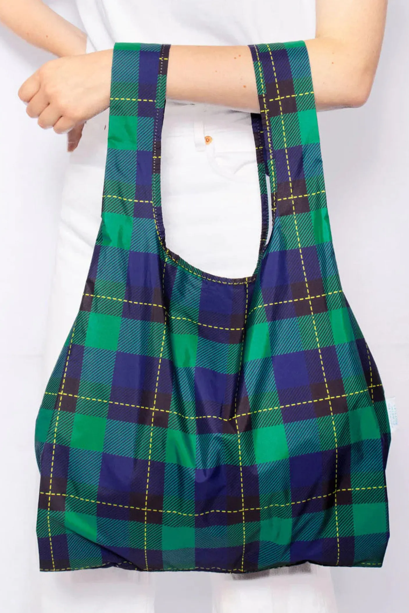 Tartan Medium Reusable Bag