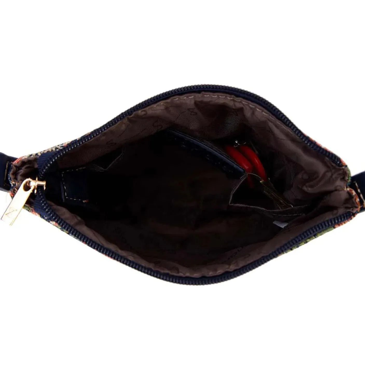 William Morris Strawberry Thief Blue Sling Bag