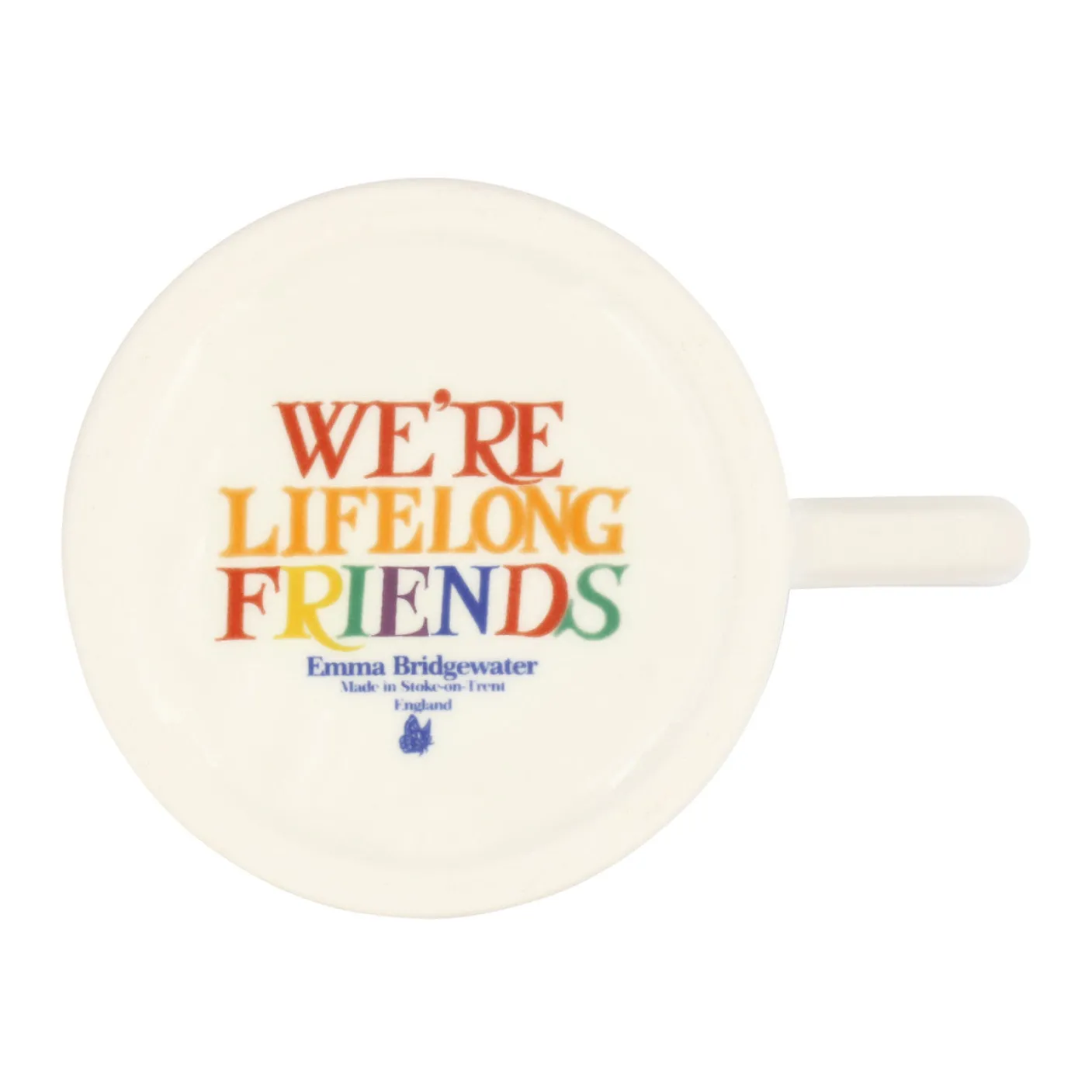 Rainbow Toast Without You 1/2 Pint Mug