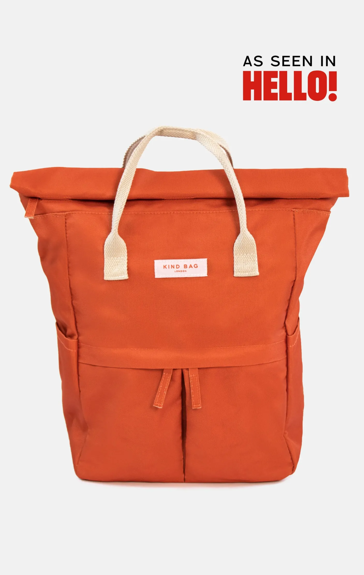 Burnt Orange Hackney Medium Backpack