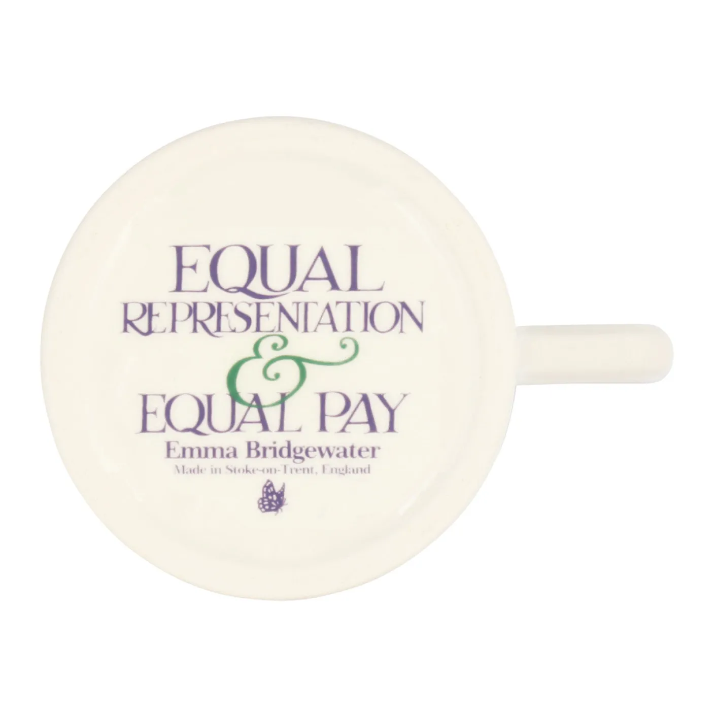 Purple Toast Change Our World 1/2 Pint Mug