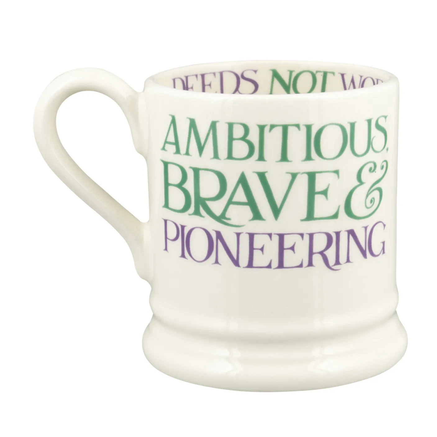 Purple Toast Change Our World 1/2 Pint Mug