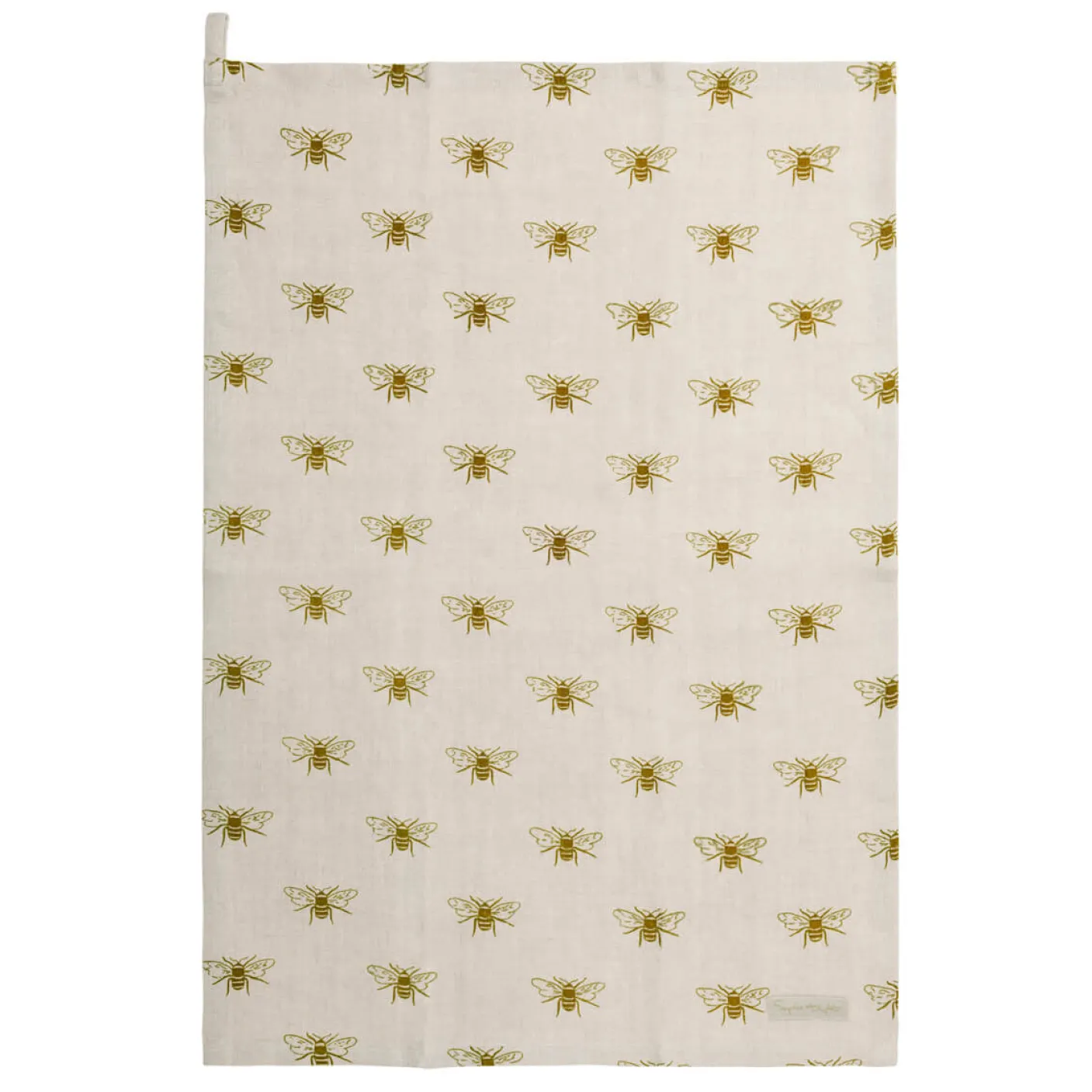 Bees Linen Tea Towel