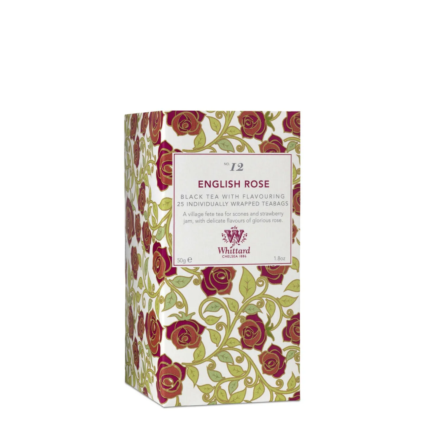 Whittard Tea Discoveries English Rose Tea Bags