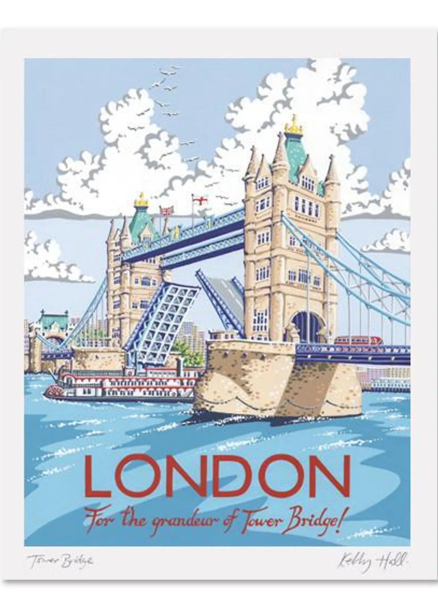 London Card - Kelly Hall