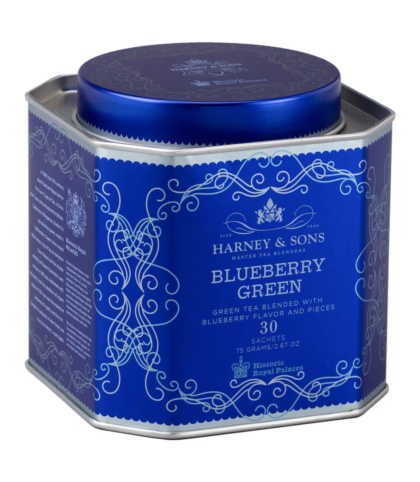 Harney & Sons Blueberry Green Tea - HRP - 30 Sachets