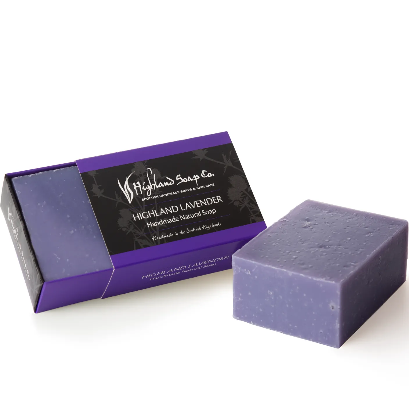 Highland Lavender Handmade Natural Soap 190g