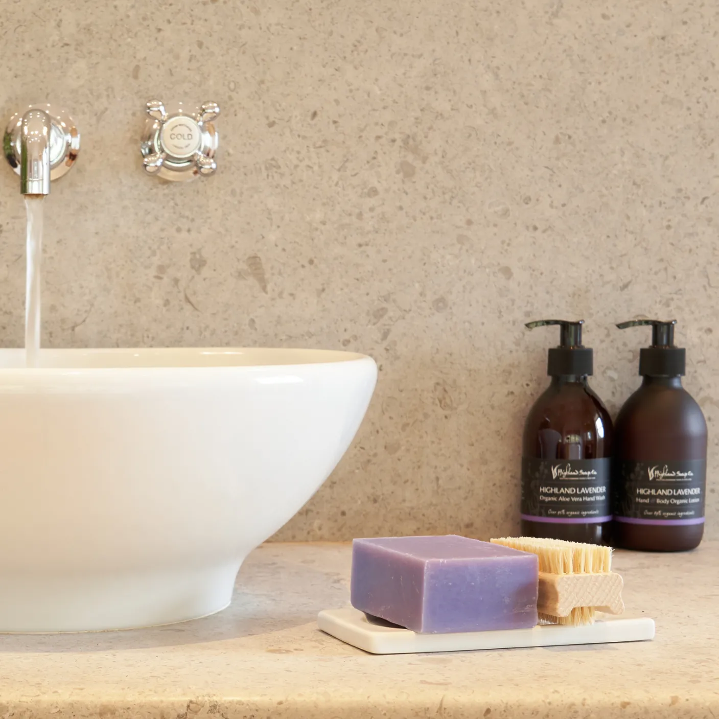 Highland Lavender Handmade Natural Soap 190g