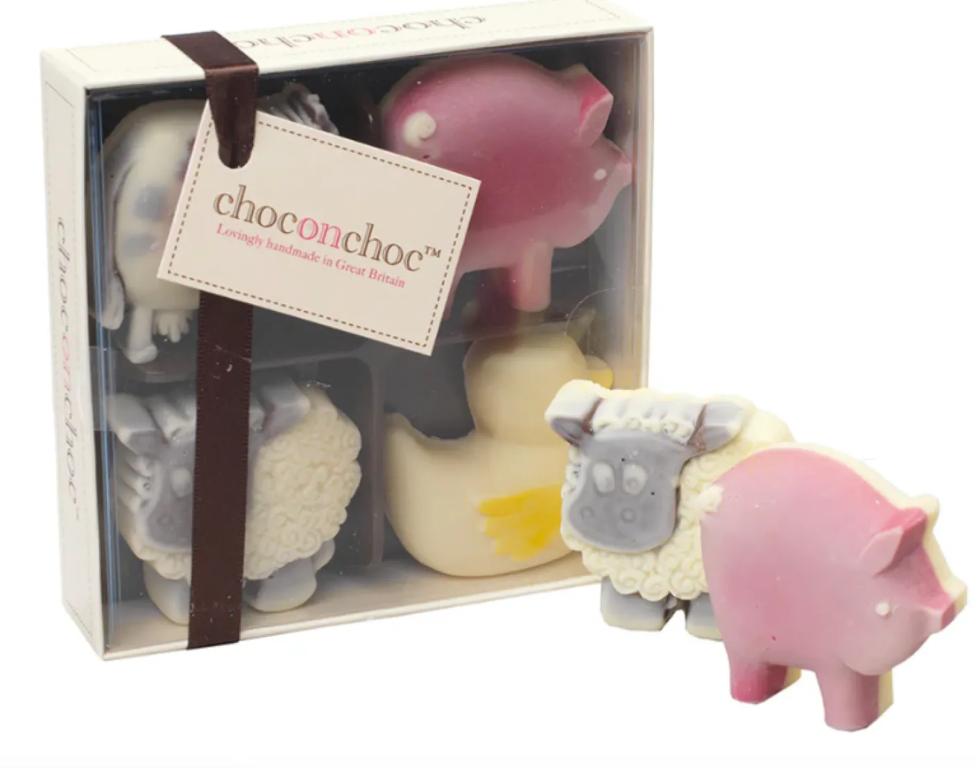 Chocolate Animals Farmyard Selection Four Box
