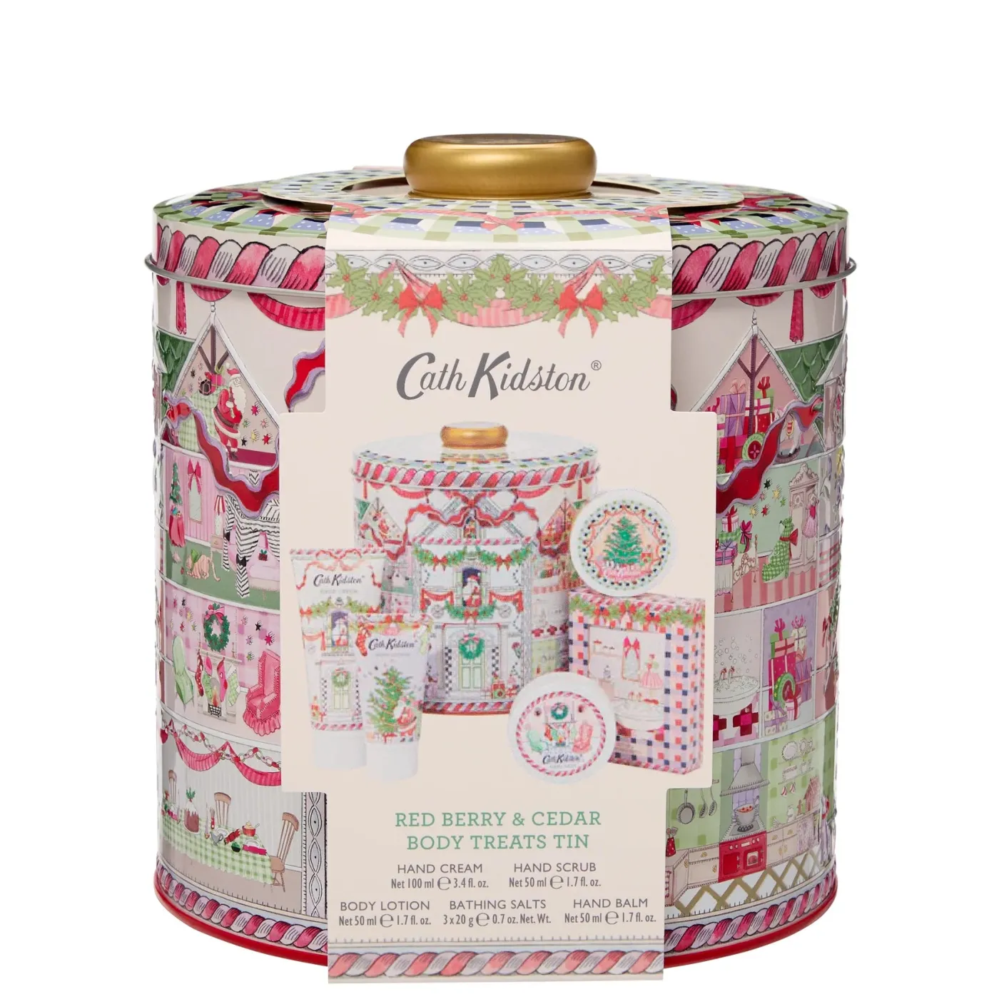 Cath Kidston A Doll's House Body Treats Tin
