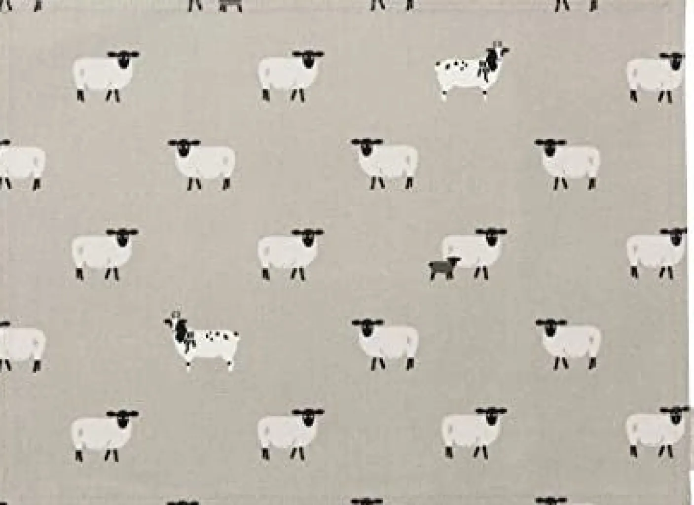 Sheep Fabric Placemat - Set of 2