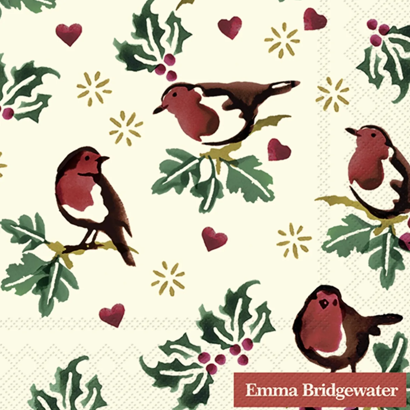 Little Robin Cocktail Napkins
