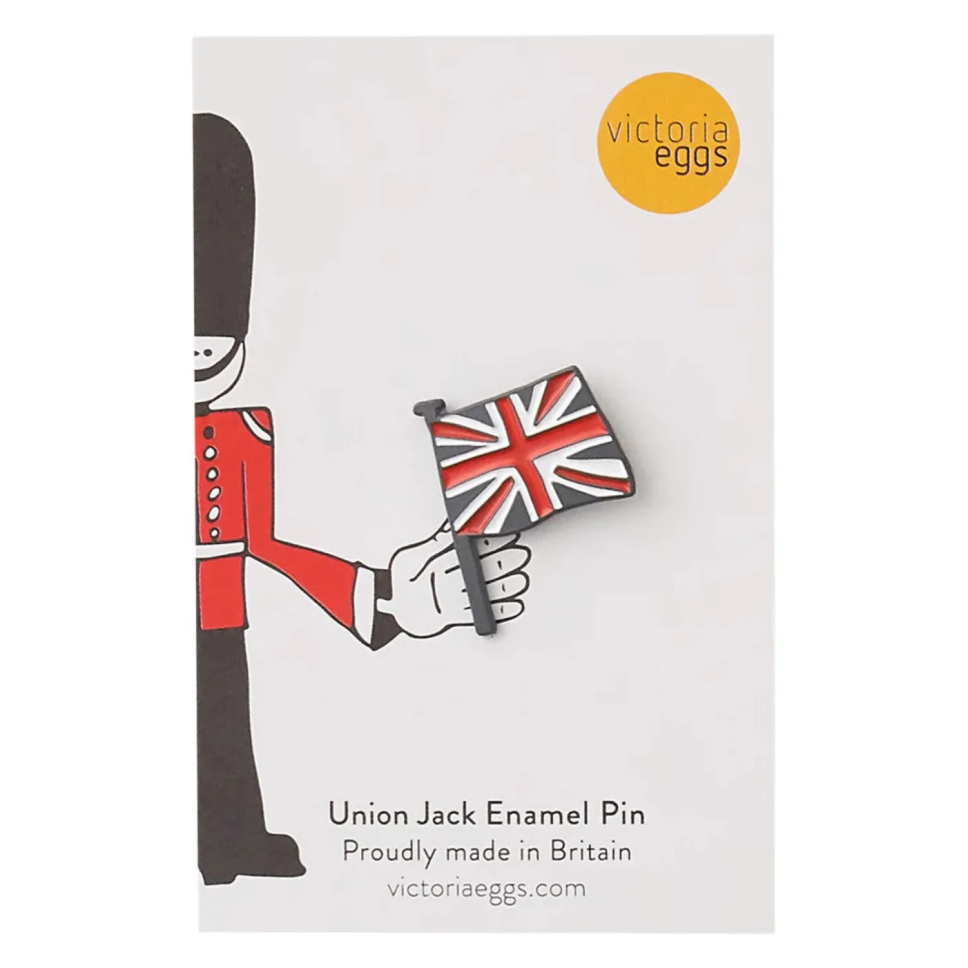 Union Jack  Enamel Pin Badge