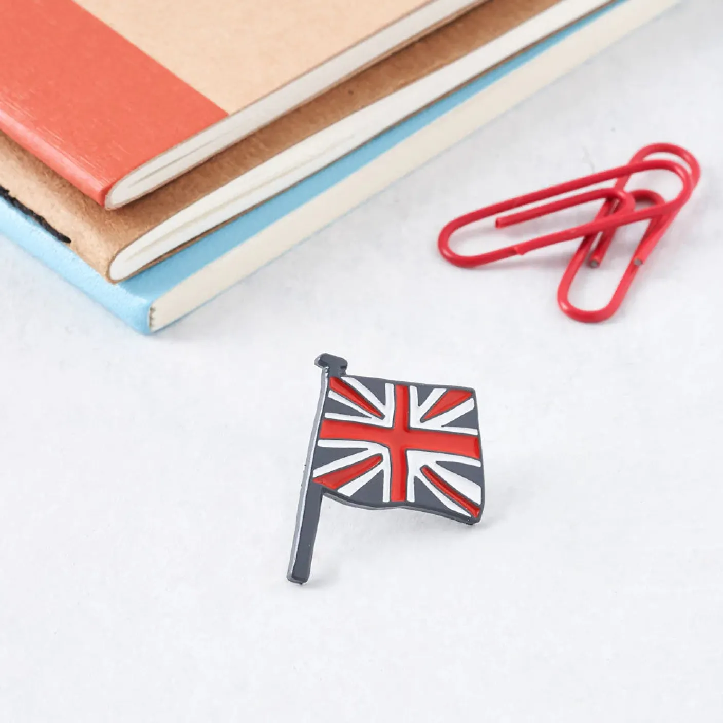 Union Jack Enamel Pin Badge