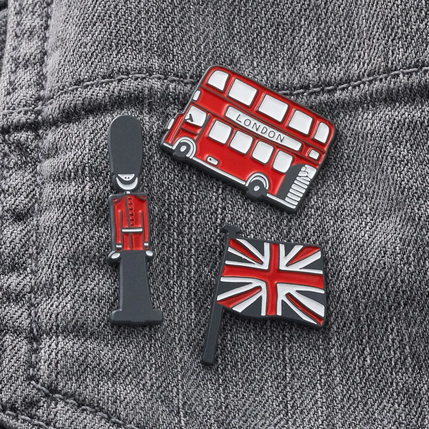 Union Jack Enamel Pin Badge