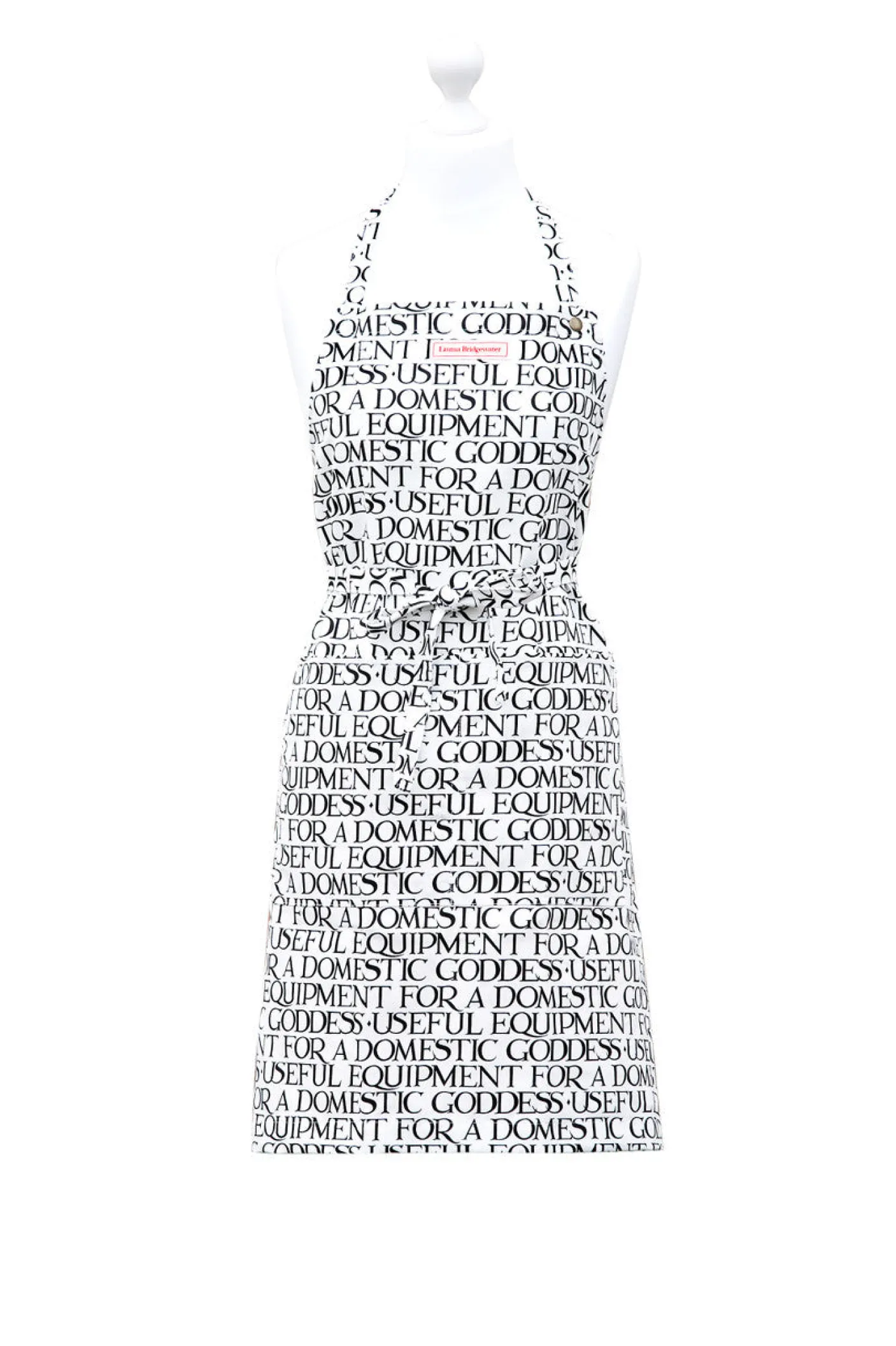 Black Toast Lettering Apron