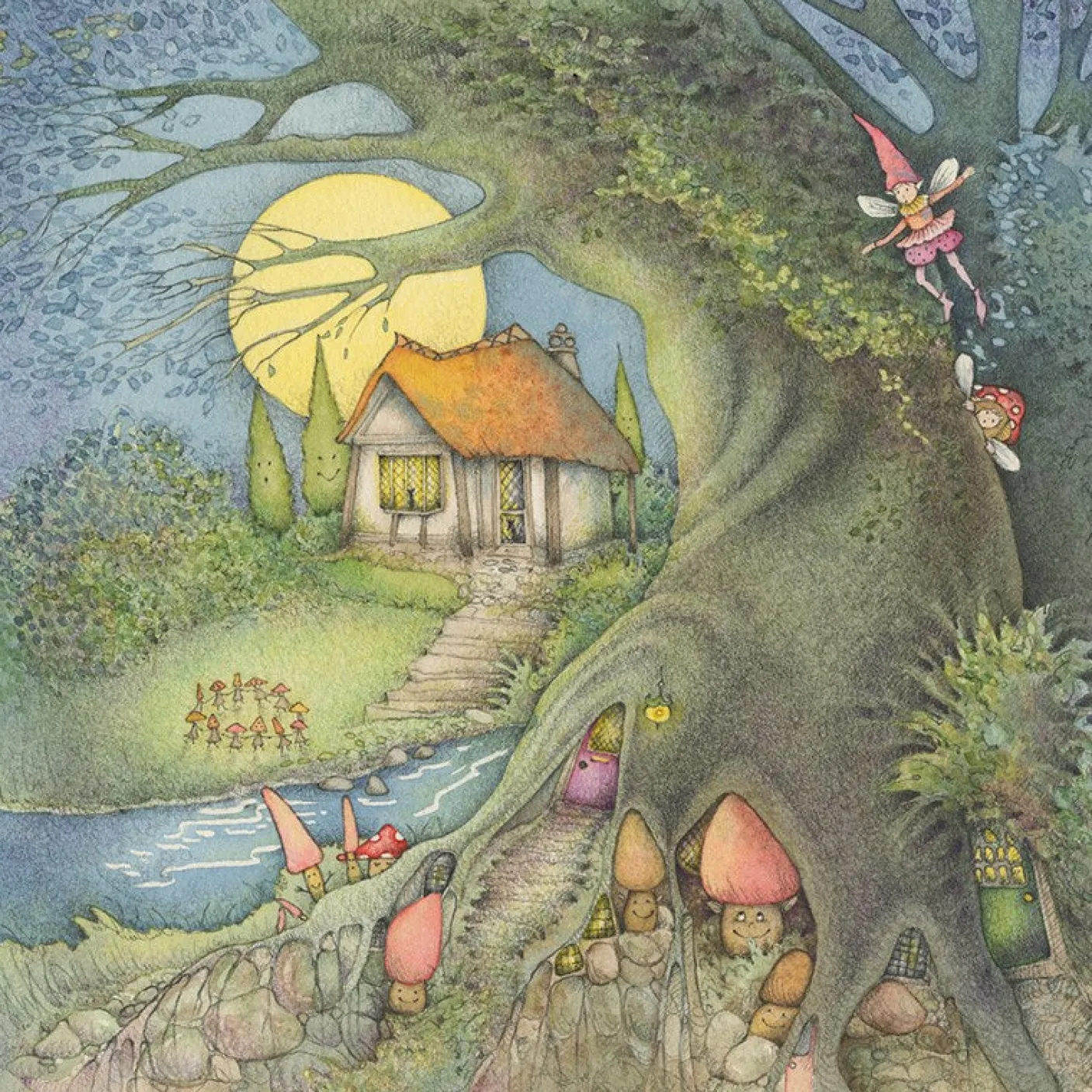 The Toadstool Faeries Card