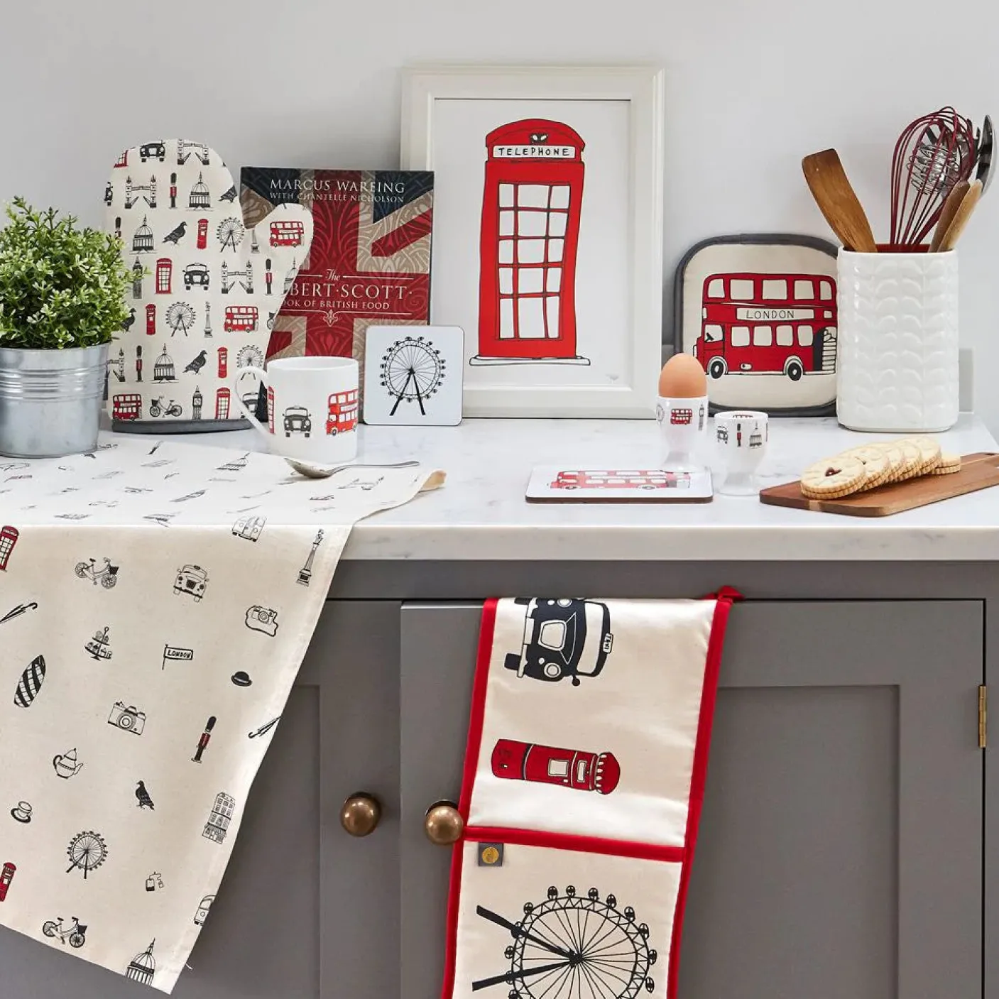 Telephone Boxes Greeting Card