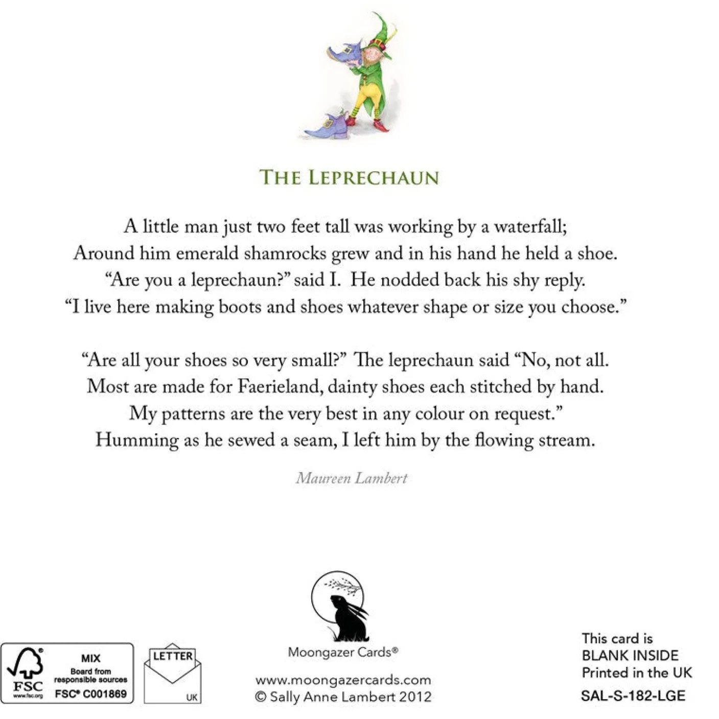 The Leprechaun Greeting Card