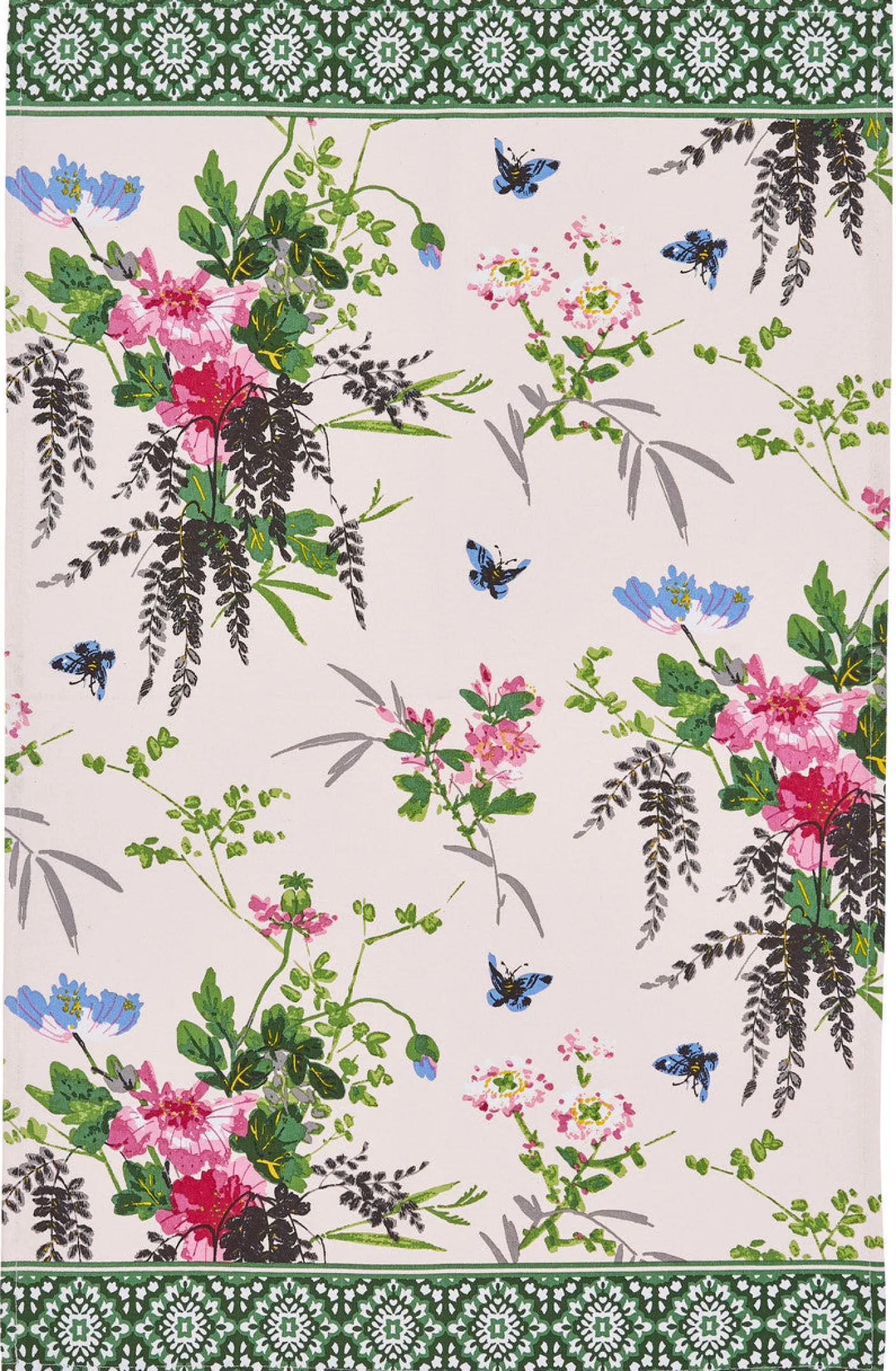 Madame Butterfly Cotton Tea Towel