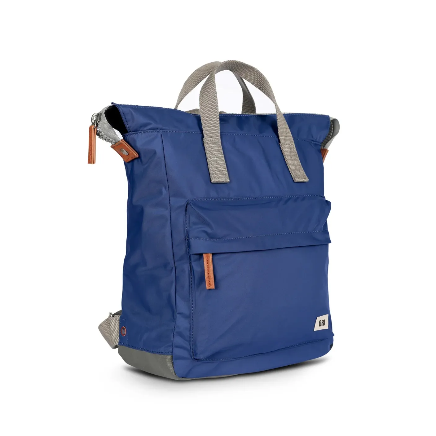 Bantry Burnt Blue Recycled Nylon Backpack - Medium