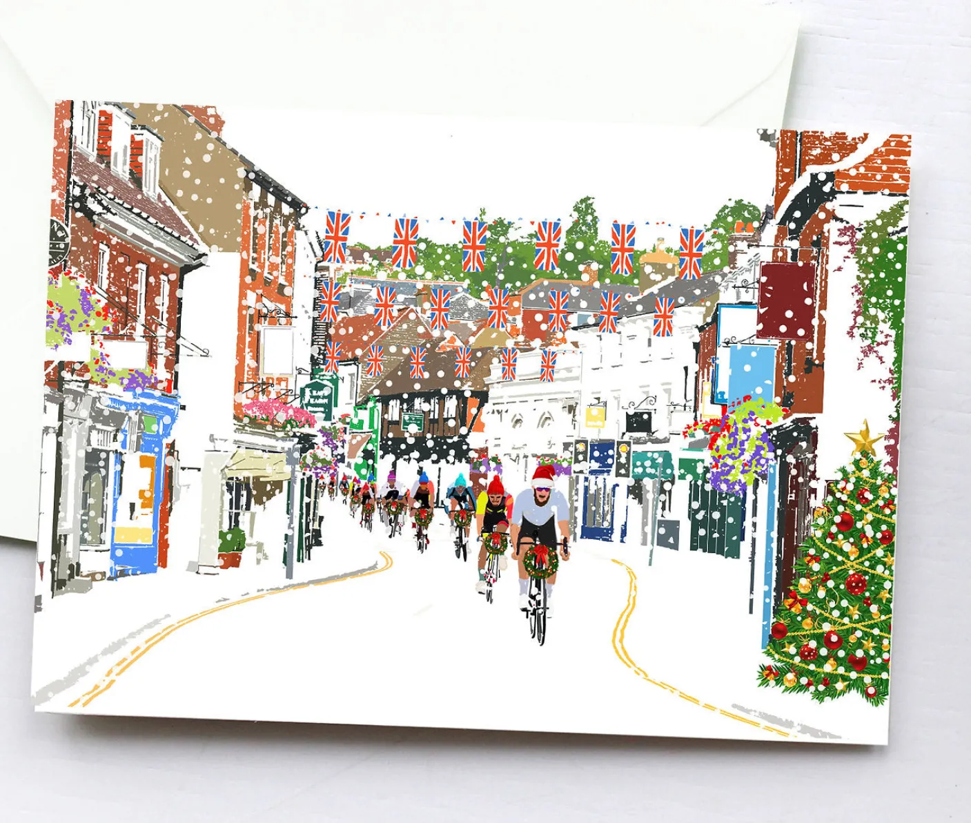 Farnham Cycling Festival Christmas Card