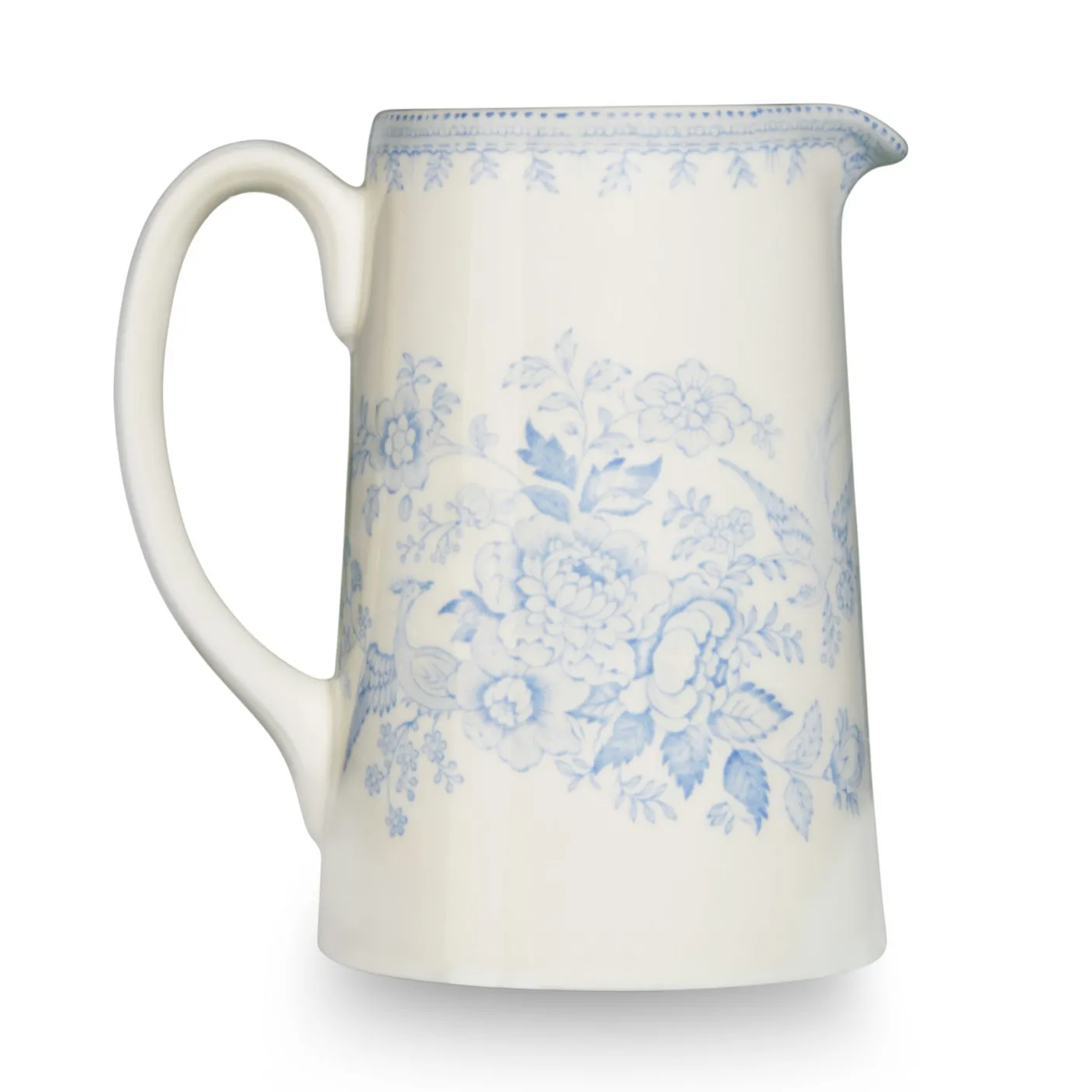 Blue Asiatic Pheasant Medium Tankard Jug
