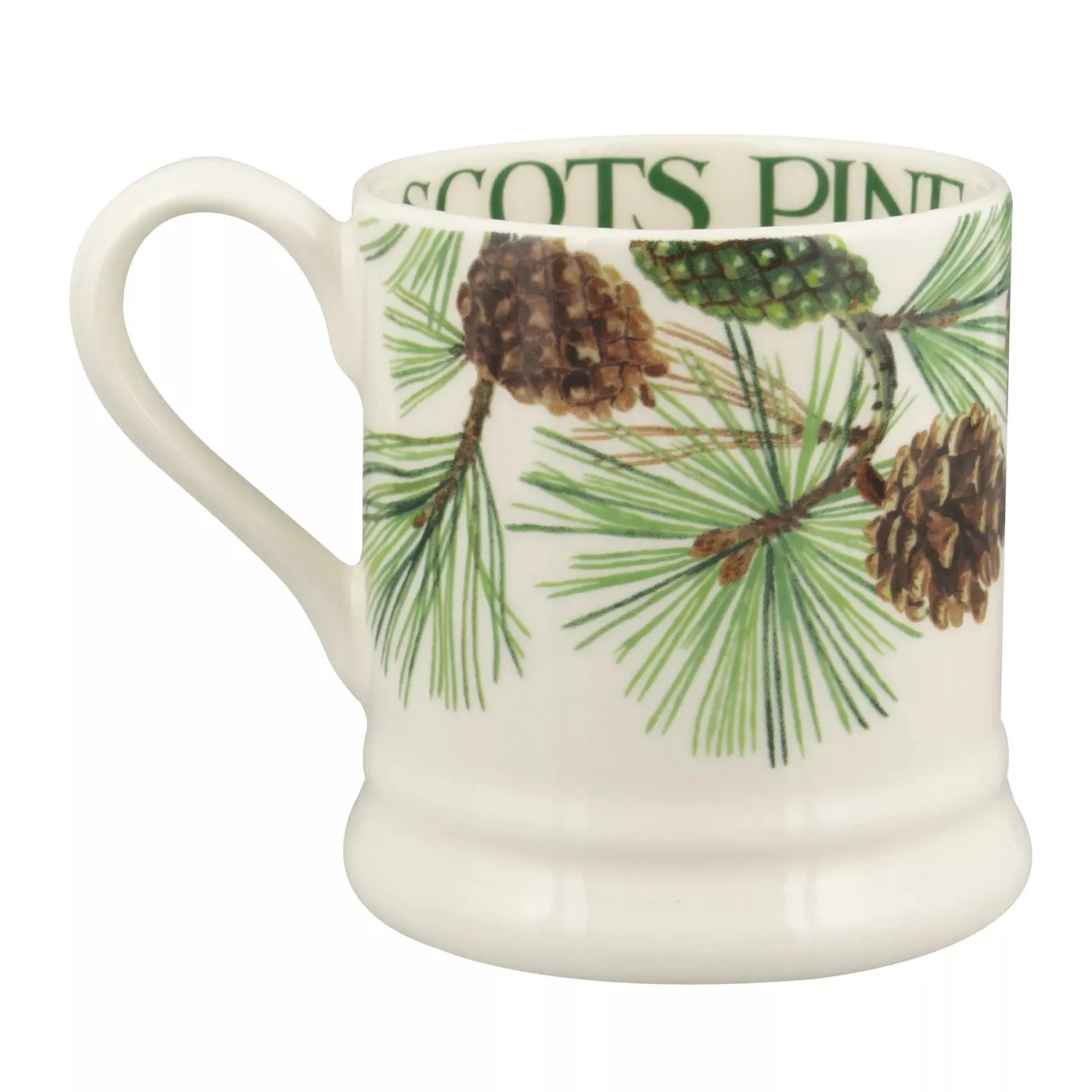 Tree & Leaves Scots Pine 1/2 Pint Mug