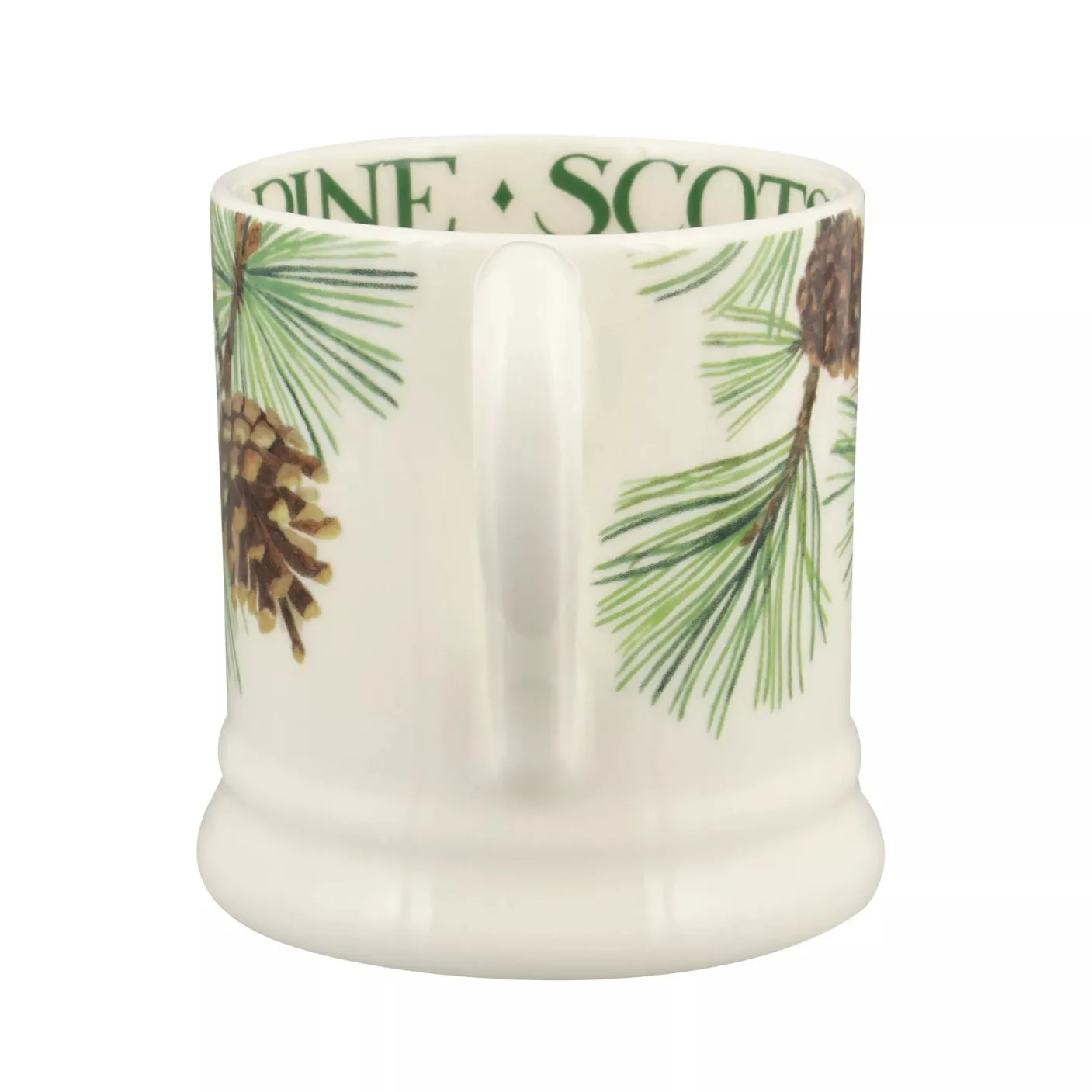 Tree & Leaves Scots Pine 1/2 Pint Mug