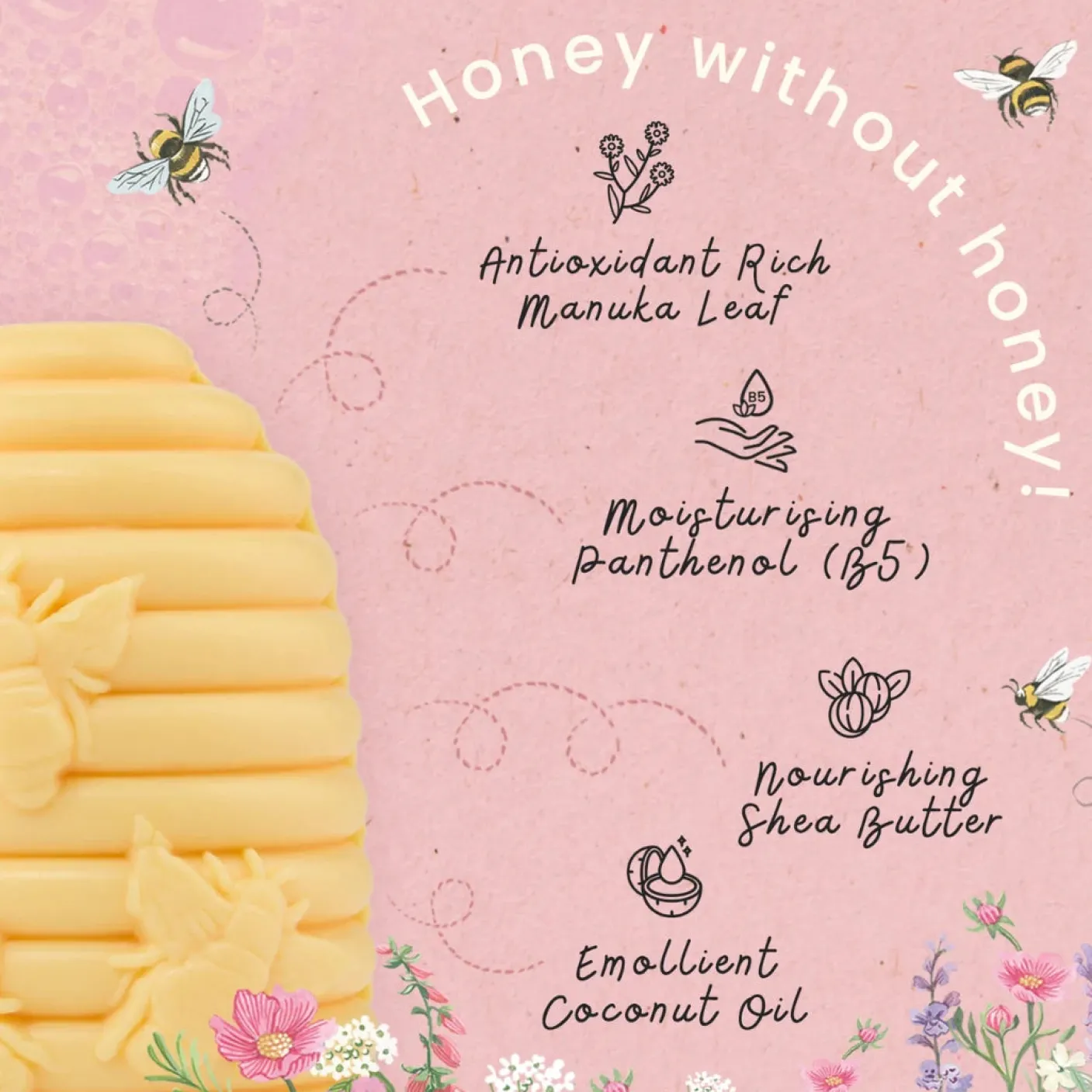 Heathcote & Ivory Busy Bee Beehive Soap