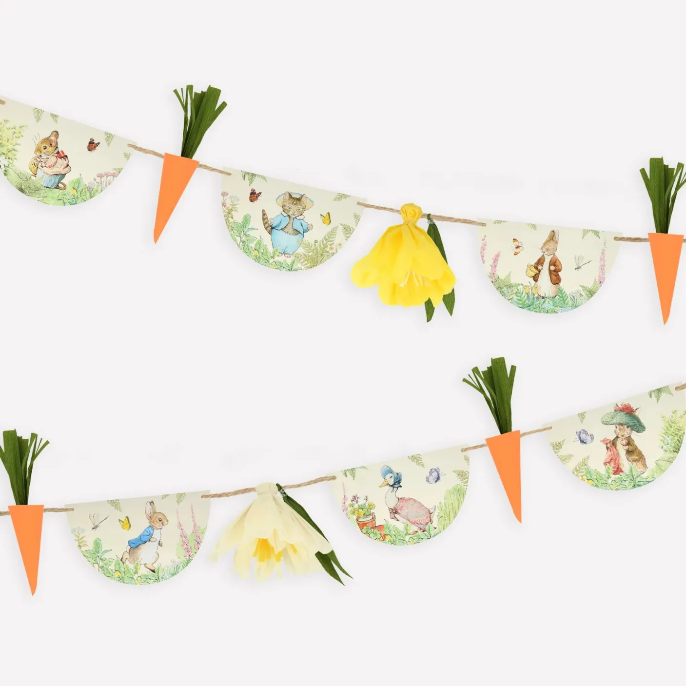 Peter Rabbit In The Garden Garland
