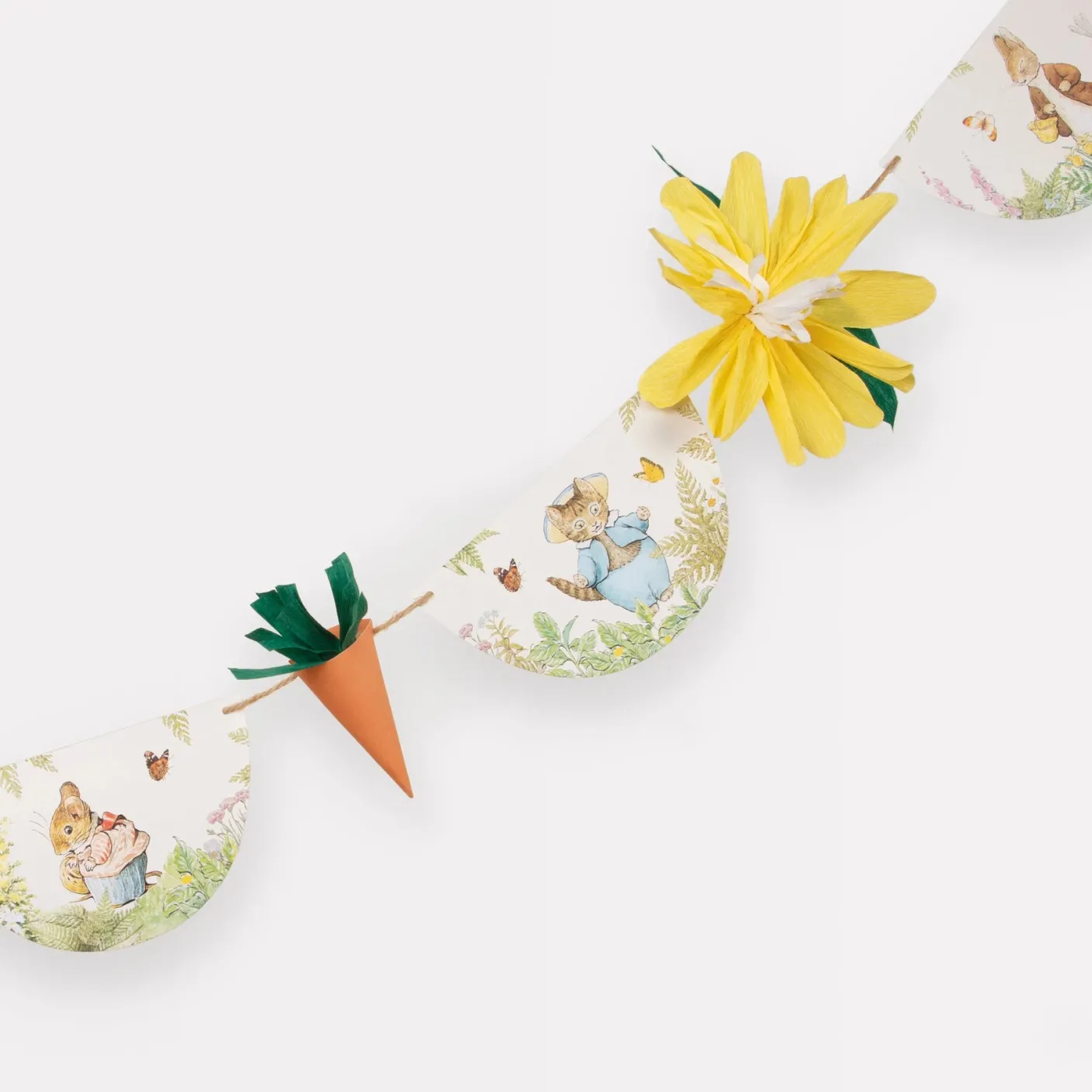 Peter Rabbit In The Garden Garland