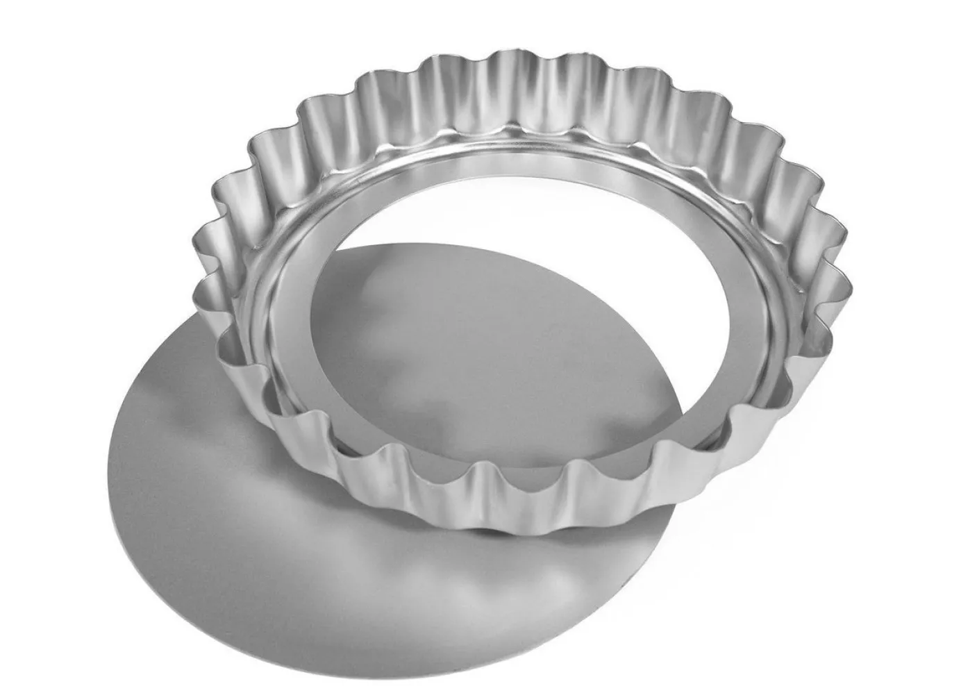 8 inch Deep Fluted Flan Loose Based