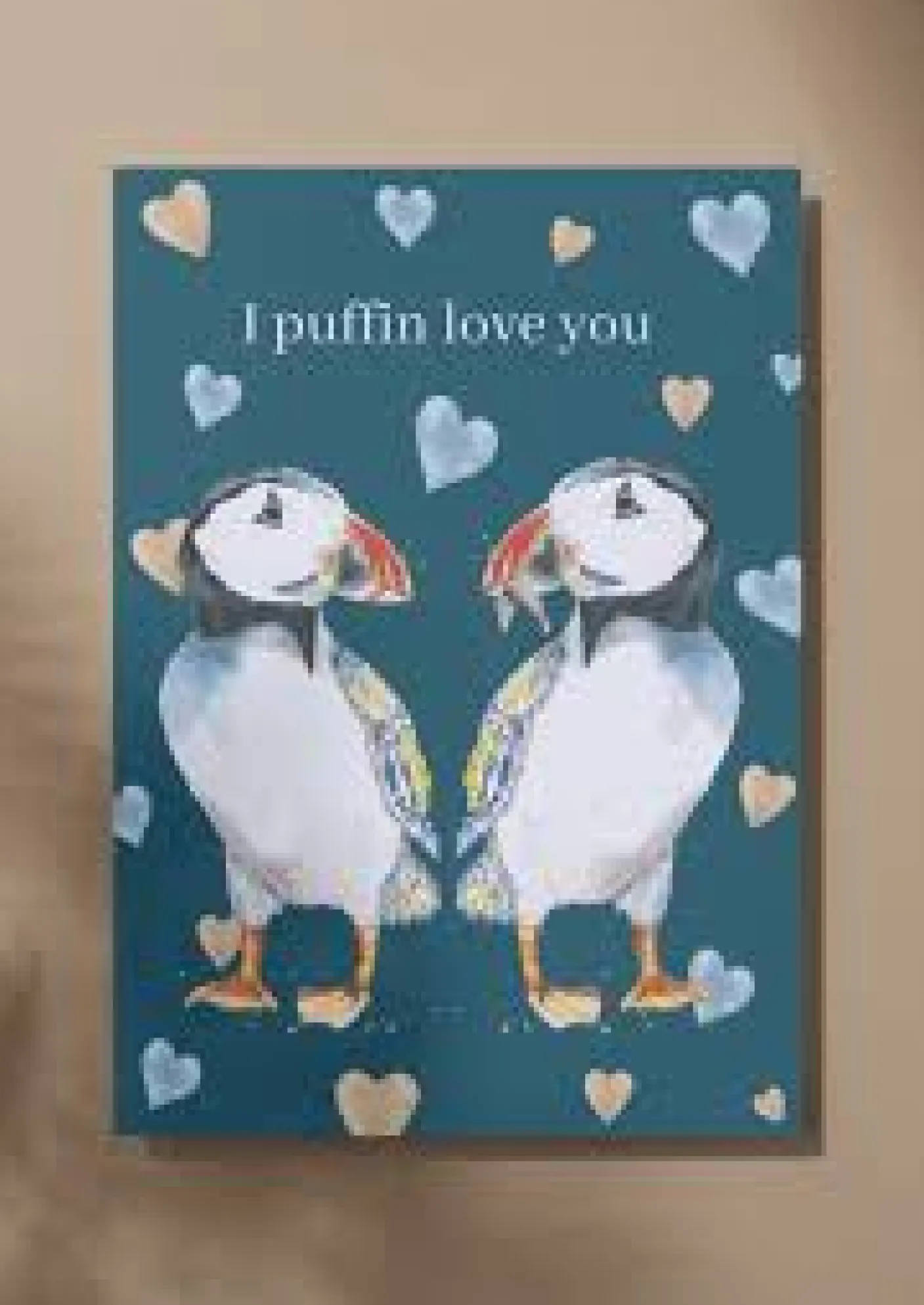Puffin Love You Eco-Card