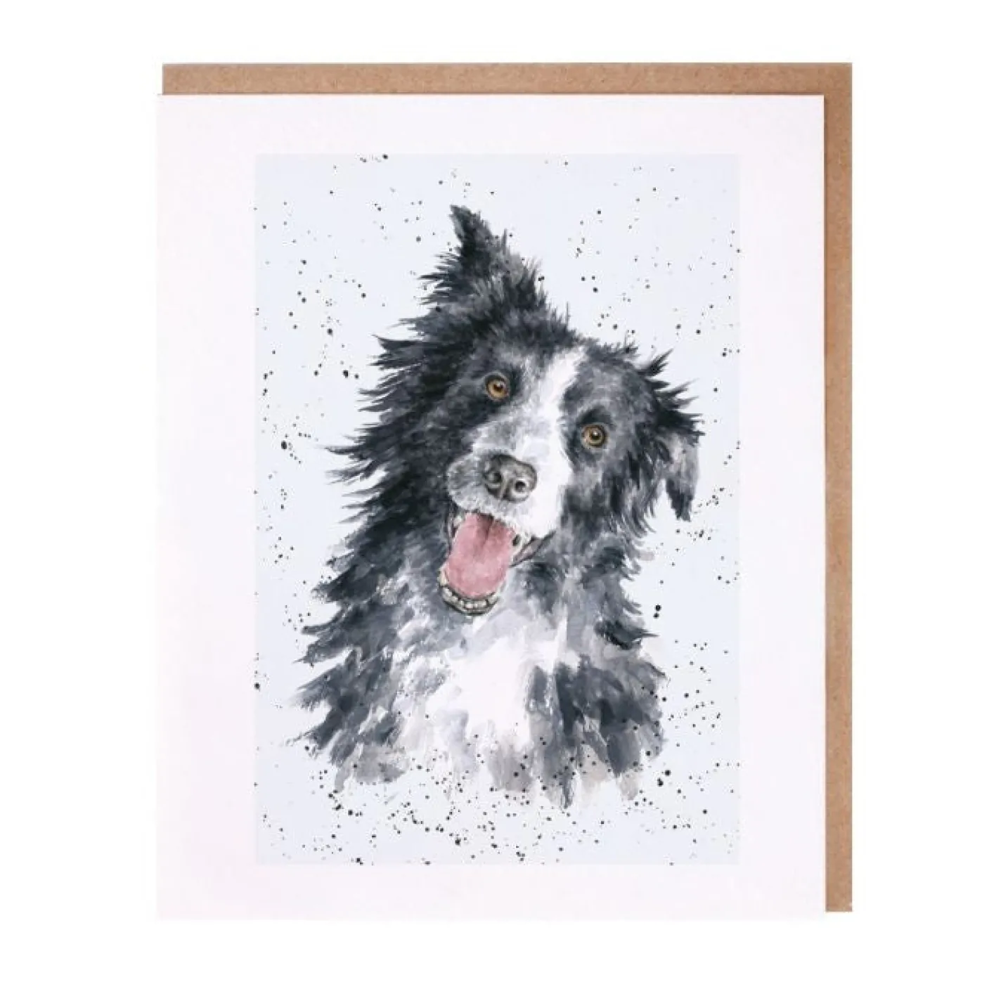 'Jess' Border Collie Greetings Card