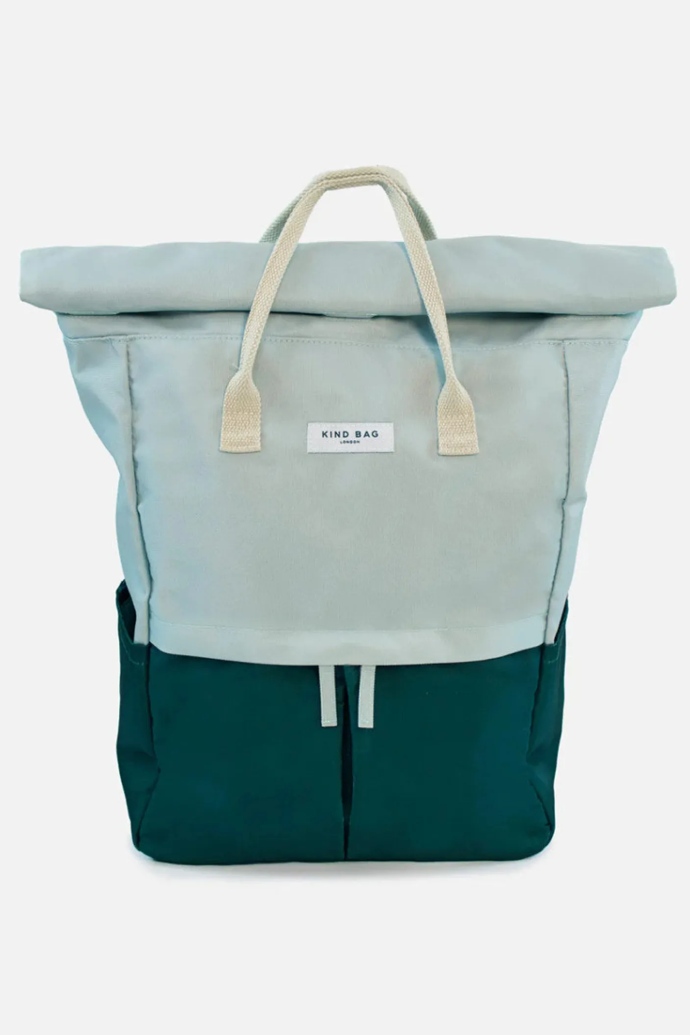 Sage & Forest Green Hackney Large Backpack