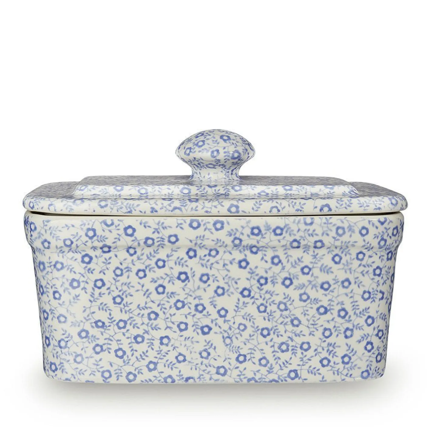Blue Felicity Butter Dish