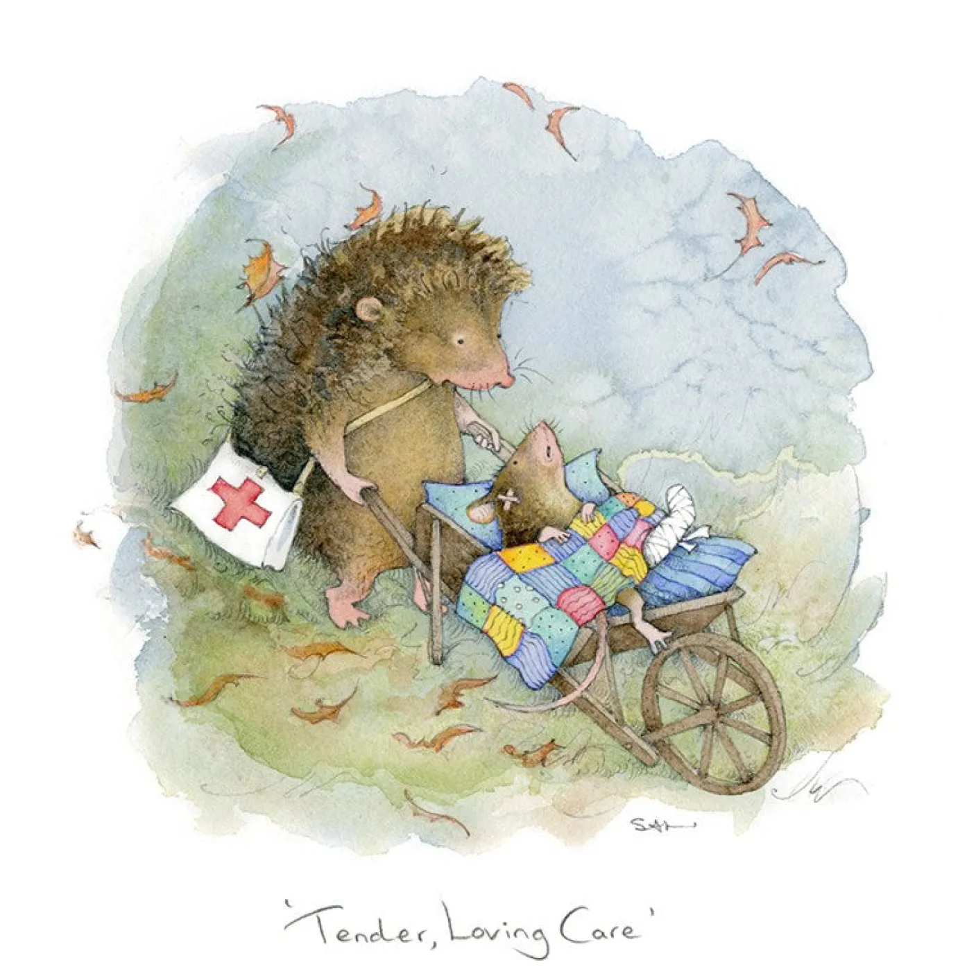 Tender, Loving Care Greeting Card