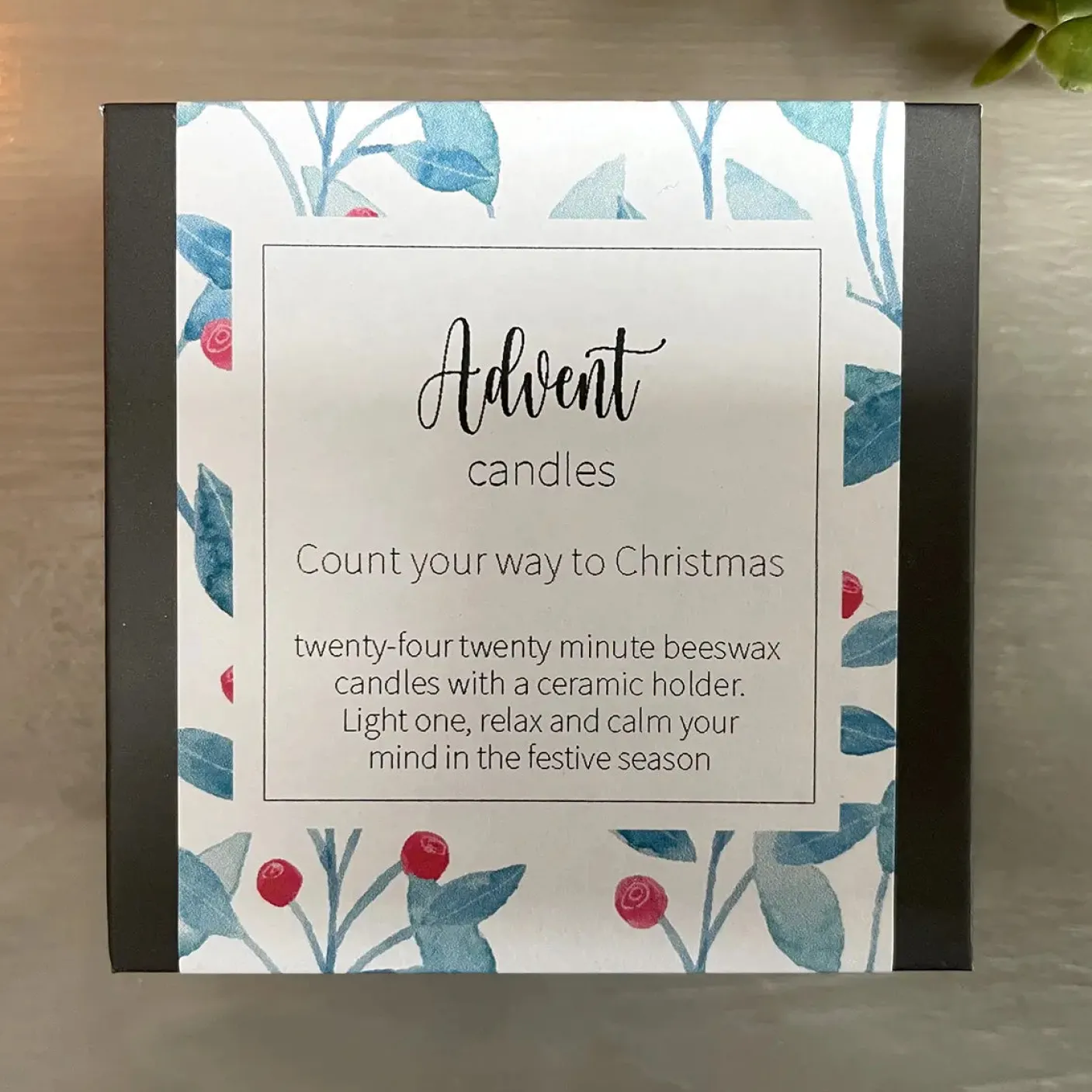 Advent Candles - Berry