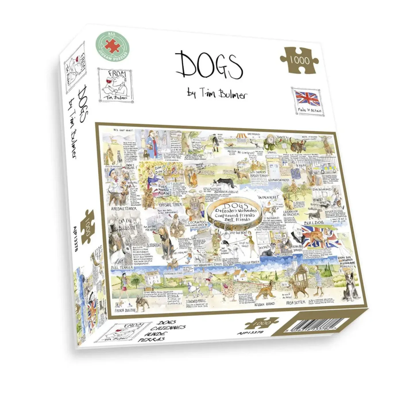 Dogs 1000 Piece Jigsaw Puzzle